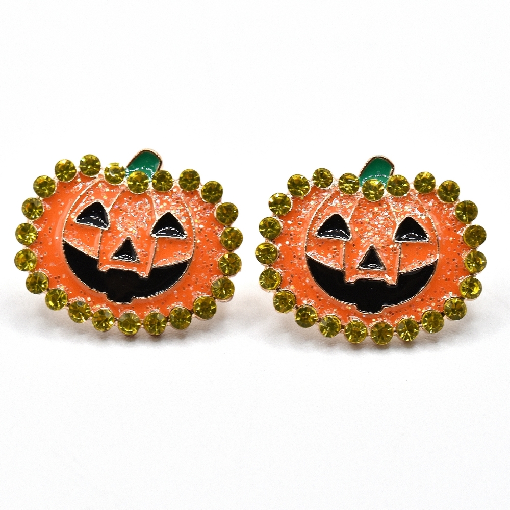 Halloween Pumpkin Earrings, light weight, new